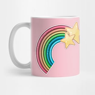 Rainbow and stars Mug